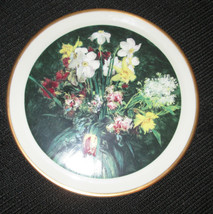 PICKARD 9.25&quot; HAND PAINTED FLOWER PLATE  - £15.77 GBP