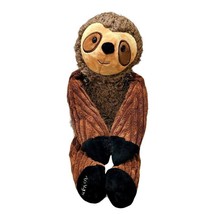 Scentsy Buddy Suzie Sloth 10 Limited ED 17 Inch Brown Fuzzy Plush w Scent Pak - $17.24