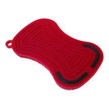 Kuhn Rikon Stay Clean 3-in-1 Scrubber Red - £12.76 GBP