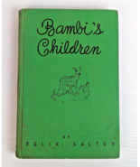 1943 BAMBI&#39;S CHILDREN BY FELIX SALTEM #1497 WHITMAN PUBLISHING - DISNEY ... - £11.62 GBP