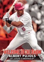 2022 Topps Welcome To The Show #WTTS8 Albert Pujols St. Louis Cardinals ⚾ - £0.70 GBP
