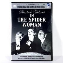 Sherlock Holmes in The Spider Woman (DVD, 1944, Full Screen)   Basil Rathbone - $12.18