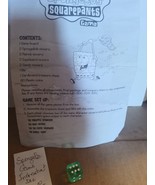 Nickelodeon SpongeBob Squarepants Game (2002)-- Accessories Instruction ... - $6.83 CAD