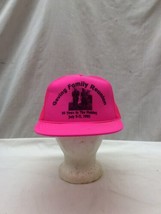 Trucker Hat Baseball Cap Vintage SnapBack Mesh Geving Family Reunion 95 ... - £31.31 GBP