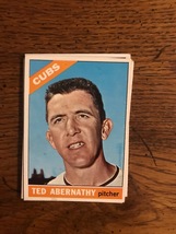 Ted Abernathy 1966 Topps Baseball Card (1139) - $3.00