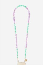 Lacoquefrancaise long talia chain in Purple - size One Size - £50.02 GBP