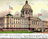 State Capitol Building Micah Applied St Paul Minnesota MN UNP DB Postcar... - $3.58