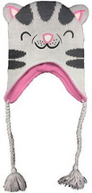 The Big Bang Theory Soft Kitty Face Gray Laplander Beanie Knit Hat, NEW ... - £11.37 GBP