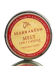 NEW Marrakesh MELT 3 in 1 Moisturizing Body Massage Oil Candle - Origina... - $6.92