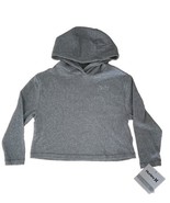 HURLEY ~ Hooded ~ Long Sleeve Shirt w/Hair Tie ~ Grey Heather ~ Girls&#39; S... - $534.05 MXN