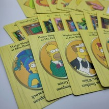 The Simpsons Clue Replacement Cards Pieces Tokens Family Weapon Characte... - £6.85 GBP