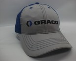 Graco Hat Gray Blue Snapback Trucker Cap - $19.99