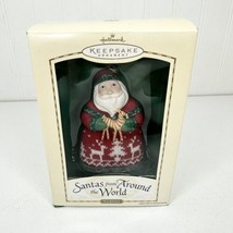 Hallmark Santas from Around the World NORWAY Keepsake Ornament 2004 Christmas - £15.79 GBP