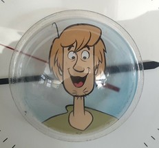 RARE Scooby Doo Shaggy Wall Clock Battery Operated 13&quot; Diameter Keeps Good Time - £100.36 GBP