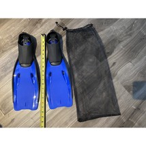 Foyinbet Size 2-4 XS Swim Flippers Fins Swimming Pool Snorkeling Blue/Bl... - $527.78 MXN