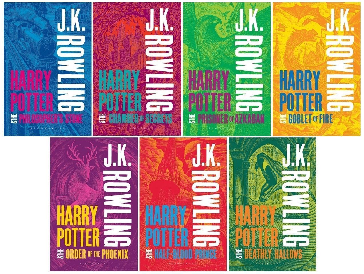 Harry Potter Unabridged Audiobooks Narrated by Stephen Fry & Jim Dale