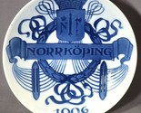 RORSTRAND 1906 Commemorative Plate for the NORRKOPING EXHIBITION, Sweden - $495.00
