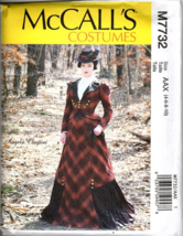 McCall&#39;s M7732 Misses 4 to 10 Historical Costume Victorian Dress Pattern New - £13.07 GBP