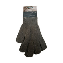 Urban Spa Exfoliating Gloves - Grey - $16.00