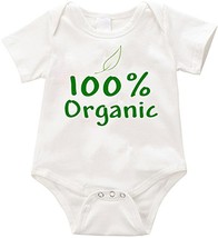 VRWUSA 100% Organic Birthday Baby Shower Baby Gift Baby Reveal Bodysuit ... - £11.64 GBP