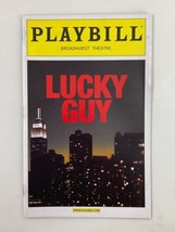 2013 Playbill Broadhurst Theatre Lucky Guy Tom Hanks, Christopher McDonald - £11.19 GBP