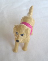 Barbie Pet Dog Strollin Pups Taffy Walking Golden Retriever Mattel Toy 2010 - £7.96 GBP