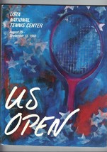 1988 Tennis US Open Championship Program Mats Wilander Steffi Graf - £114.46 GBP