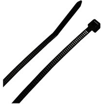 Steel Grip 4 in. L Black Cable Tie 100 pk - $6.95