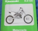 1991 Kawasaki KX80 KX 100 Motorcycle Service Shop Repair Manual 99924-11... - $29.99