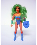 She-Ra Princess of Power Peekablue Vintage Mattel 6&quot; Action Figure w/Shi... - $47.05 CAD