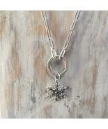 Snowflake Charm Necklace  - £22.35 GBP