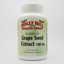 Holly Hill Health Foods, European Grape Seed Extract 100 MG, 90 Capsules - £26.12 GBP