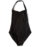 Wear Moi Vicky Embossed Halter Leotard, Black, Child&#39;s Size 10-12, NWT - £10.96 GBP