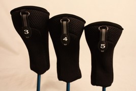 Nuevo Gruesas Neopreno 3 4 5 Juego Hombre Fundas para Híbrido Palo de Golf - £12.00 GBP