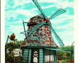 Van De Kamp Holland Dutch Bakery Windmill Seattle WA UNP 1930s Vtg Postc... - $9.85