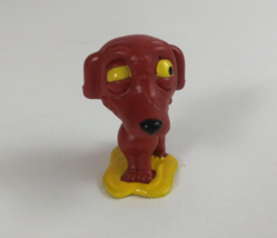 The Ugglys Pet Shop Series 1 Grossest Brown Worried Whippet - $89.58 MXN