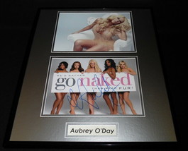 Aubrey O&#39;Day Signed Framed 16x20 Photo Set Danity Kane Go Naked - £77.89 GBP