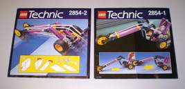 2 Used Lego Technic INSTRUCTION BOOKS ONLY # 2854-1 &amp; 2854-2 No Legos in... - £7.88 GBP