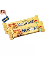 2 Bars of Marabou Dubbel Nougat, Dubble Nougat 43g (1,51oz), Swedish cho... - $11.90