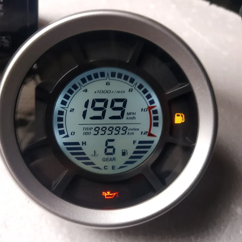 D digital speedometer odometer tachometer cylinders gear trip meter ducati scrambler 15 thumb200