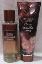 Victoria&#39;s Secret Fragrance Mist &amp; Lotion Set 2 BARE VANILLA LUXE rich, vanilla - £27.53 GBP