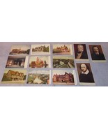 Antique Vintage Stratford on Avon England Color Post Card lot of 11 ca 1907 - $9.95