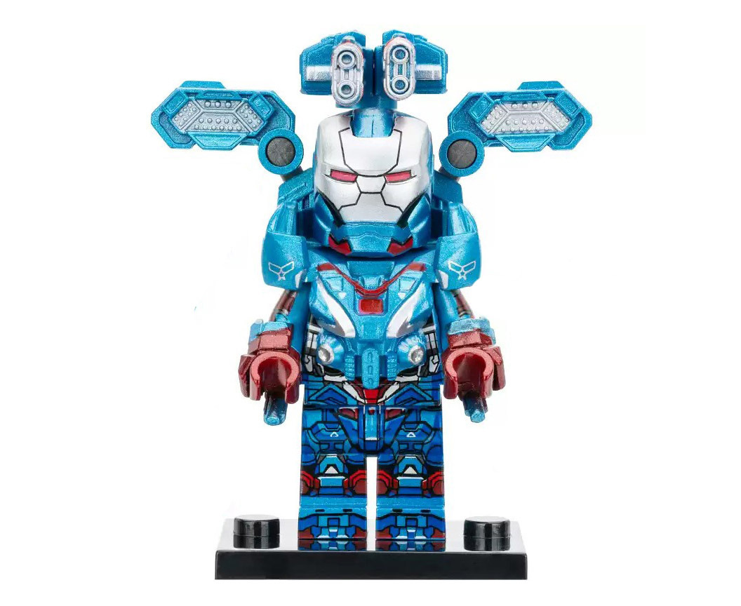 Rare Minifigure Iron-Patriot Deluxe Iron-Man Patriot  - $9.15