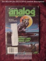 ANALOG magazine March 1982 Alison Tellure Tomothy Zahn Donald Kingsbury - £4.31 GBP