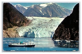 Tracy Arm SS Glacier Queen Yukon Star AK Alaska UNP Chrome Postcard Z5 - £2.29 GBP