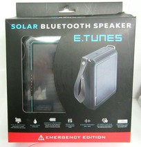 Renogy E.TUNES Solar Powered Bluetooth Speaker w/ 5000mAh Power Bank USB Charger - £21.64 GBP