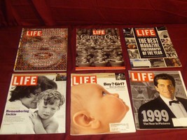 Used Condition Life Magazine Lot of 6 magazines from 1997-2000 RB 11027 - £22.46 GBP