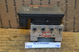 13-14 Ford Fusion ABS Pump Control OEM Module DG9C2C405FB 179-14f3 - £11.00 GBP