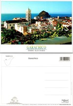 Spain Tenerife Canary Islands Garachico Church of Santa Ana Vintage Postcard - £7.51 GBP