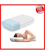 Versatile Firm Memory Foam Pillow - Cooling Support for Side &amp; Back Slee... - $908.84 MXN